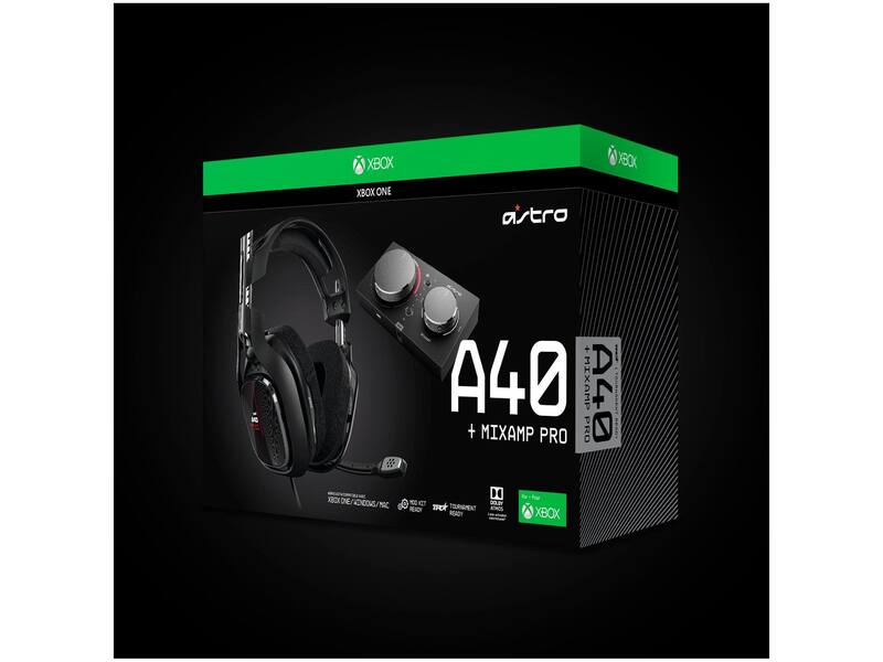 Headset Gamer Astro Gaming A40 TR + Mixamp Pro TR c/ Áudio Dolby
